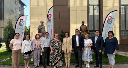 Встреча ректора КГМА  с министром здравоохранения республики Казахстан