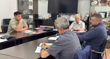 Встреча КГМА с делегацией Международного Комитета Красного Креста