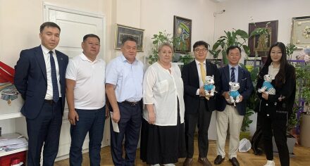 Встреча ректора с представителями южнокорейской компании Sunjin Engineering & Architecture