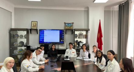 Встреча студентов КГМА с руководством по итогам летней практики