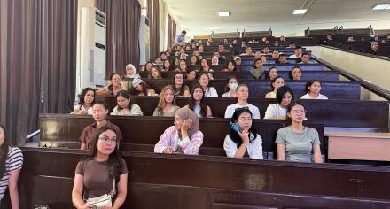 В КГМА прошла профориентационная встреча с врачами-интернами